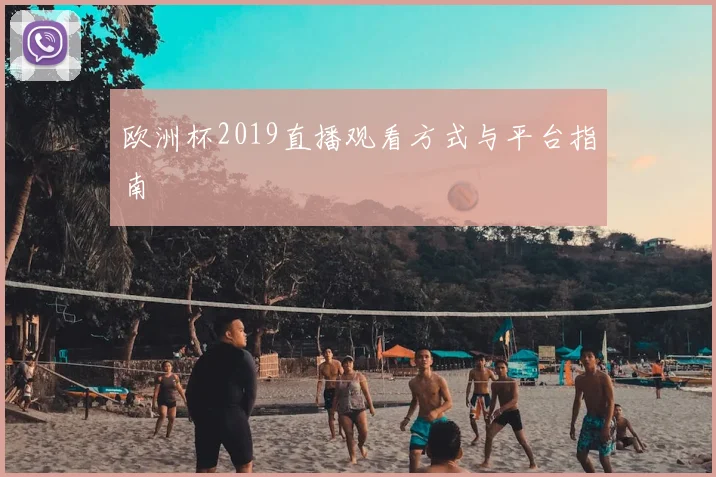 欧洲杯2019直播观看方式与平台指南